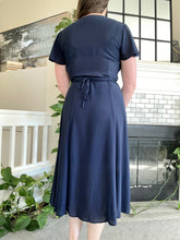 Load image into Gallery viewer, Bandwidth Navy Dress
