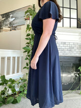 Load image into Gallery viewer, Bandwidth Navy Dress
