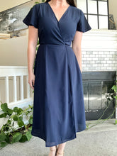 Load image into Gallery viewer, Bandwidth Navy Dress
