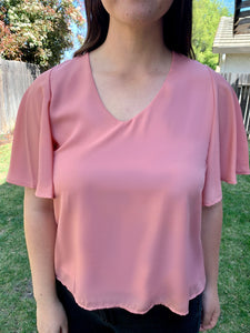 As Per My Last Email Blouse (In Lavender, Black, or Blush Pink)