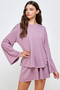 Quick Chat Loungewear Top